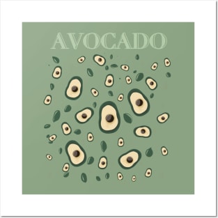 Avocado Posters and Art